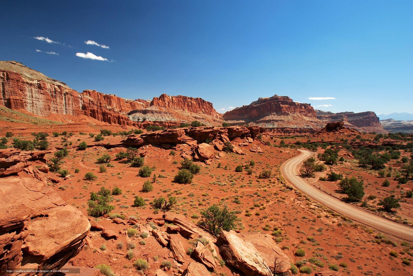 1600x1071 Capitol Reef National Park Wallpaper