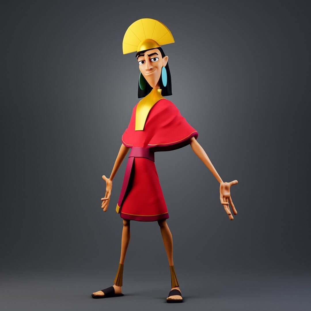 1080x1080 The Emperors New Groove 3D Wallpaper