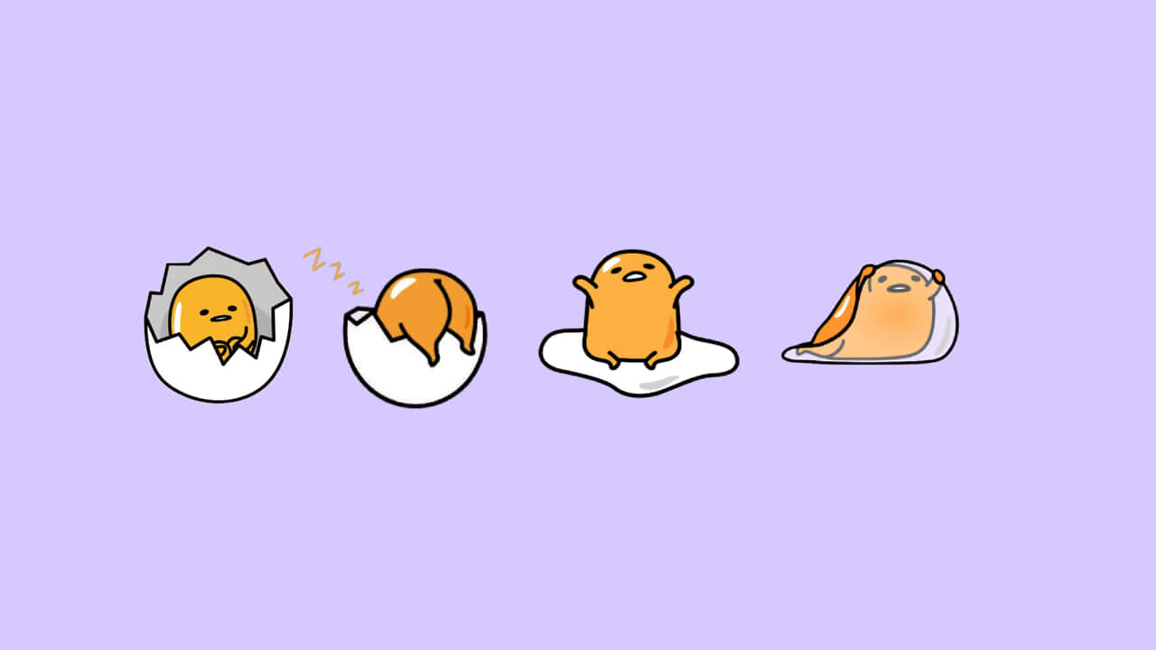 1280x720 Download A Set Of Cartoon Eggs With