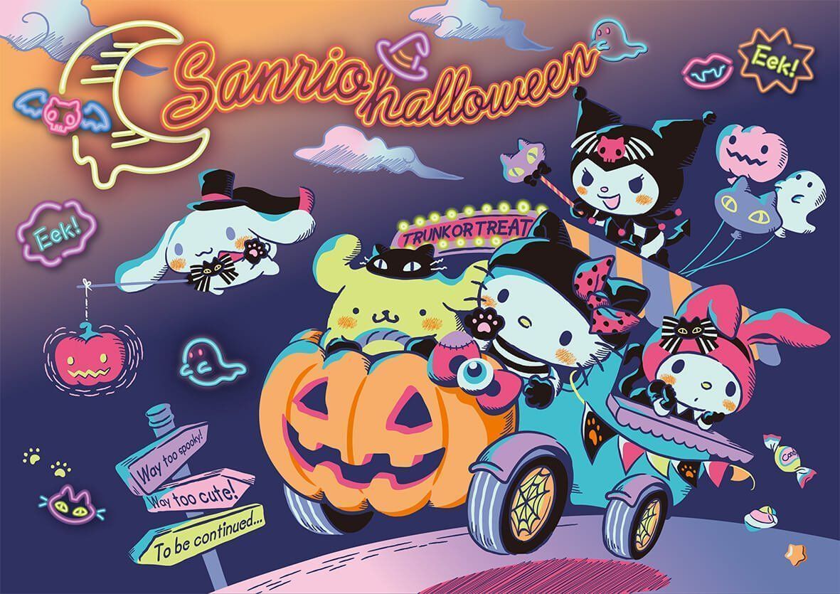 1181x835 Sanrio Halloween Wallpaper