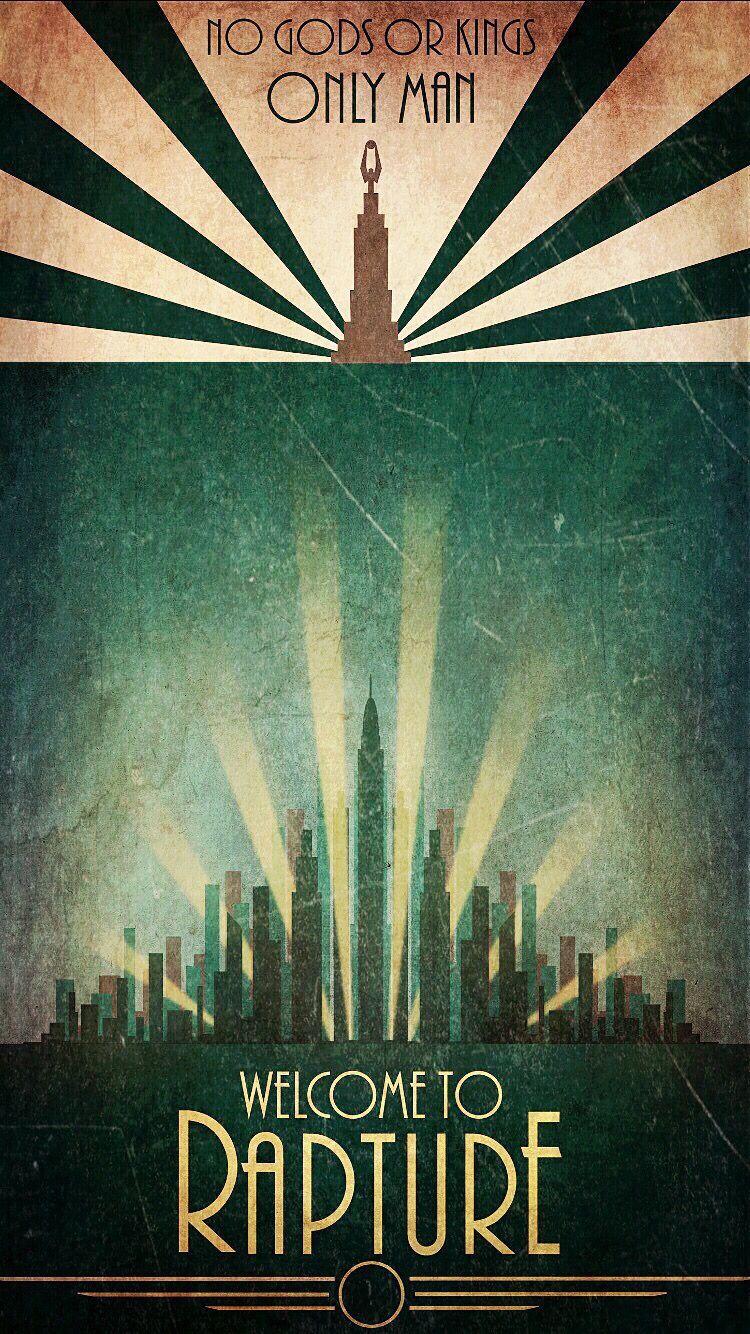 750x1334 Bioshock phone wallpaper