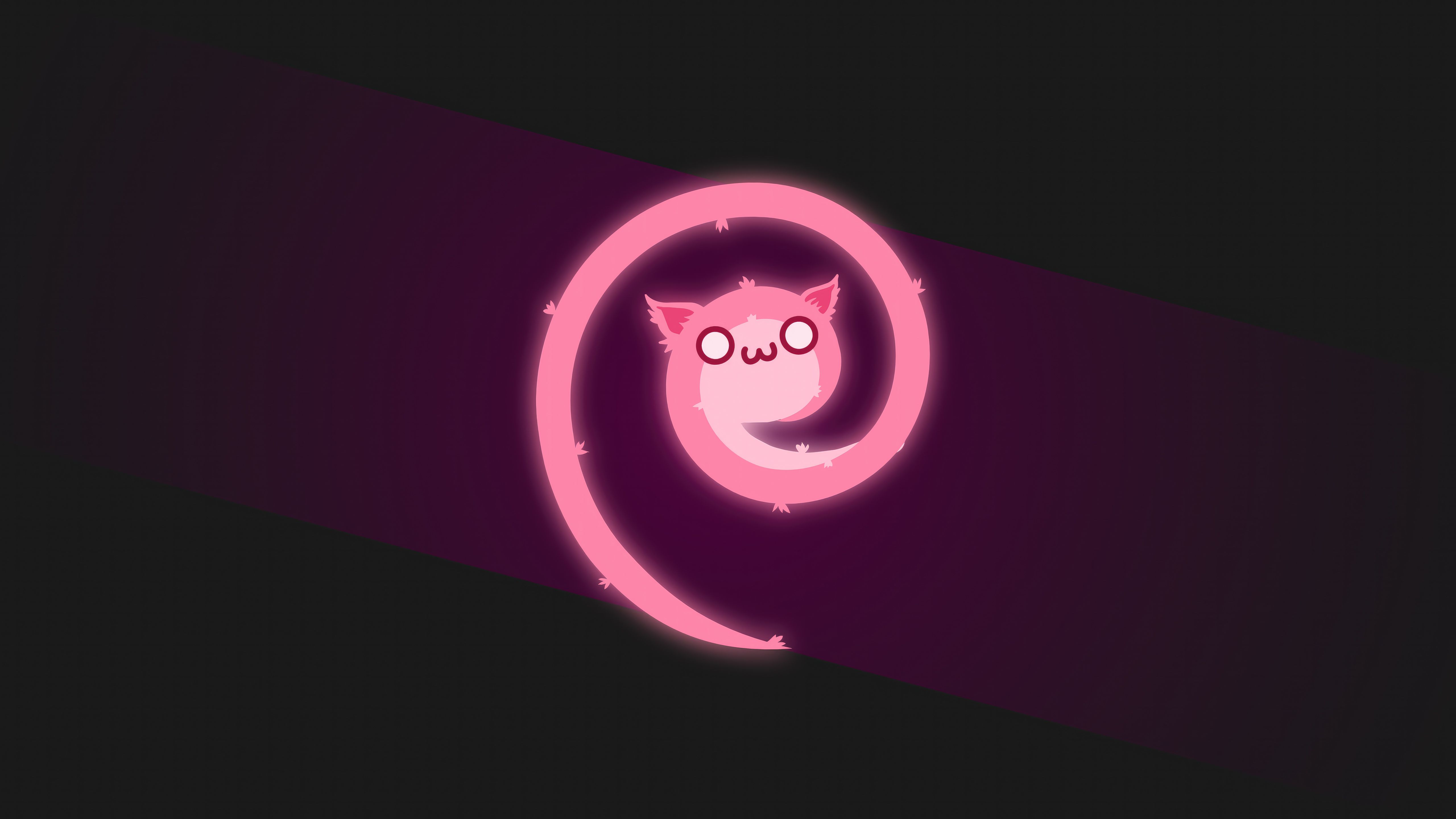 5120x2880 Uwu Debian Linux Wallpaper, HD Computer Wallpaper, 4k Wallpaper, Image, Background, Photos and Picture
