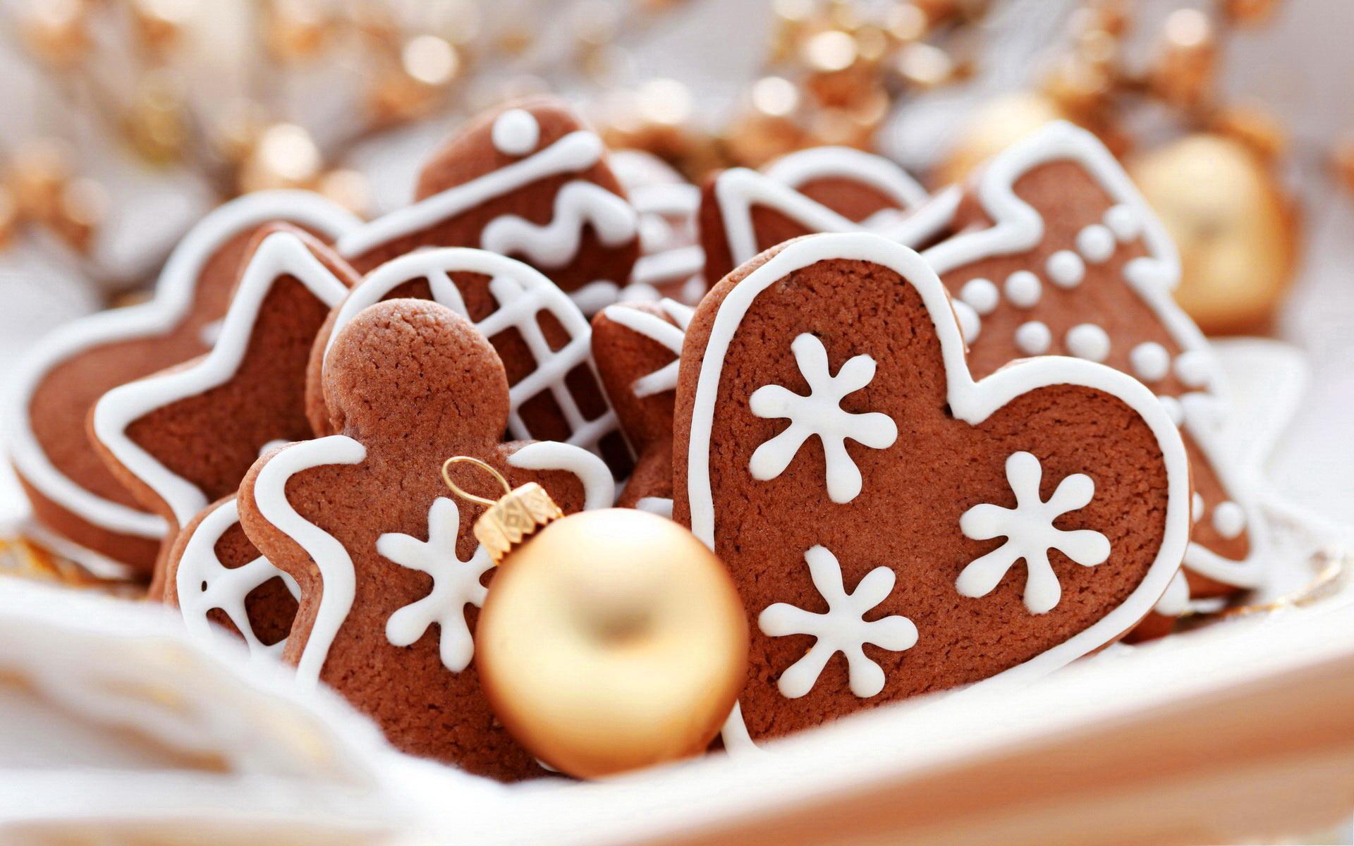 1920x1200 Christmas Cookies Wallpaper
