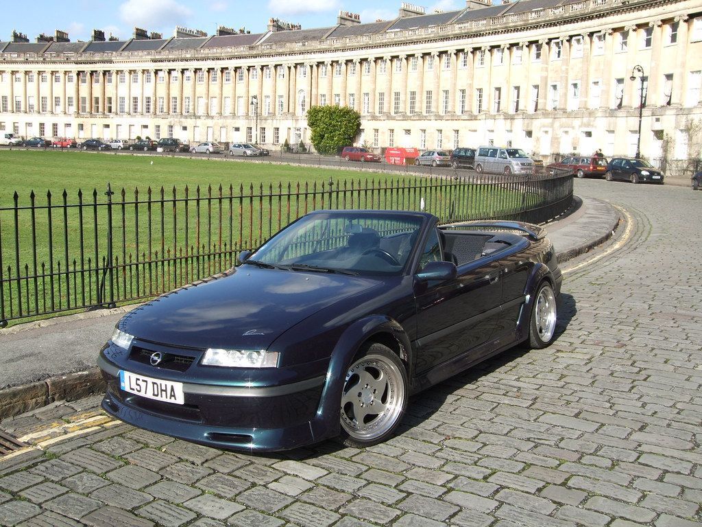 1024x768 My Opel Calibra V6 Cabrio. Pictur