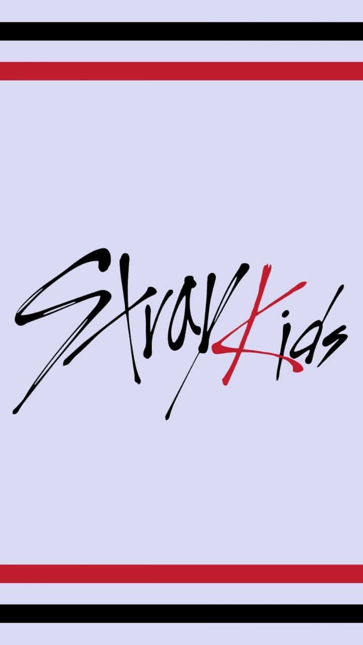 720x1280 Stray Kids Logo Wallpaper
