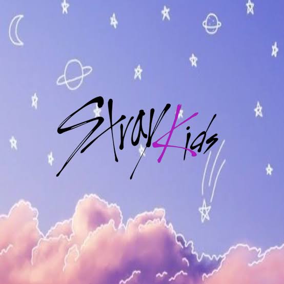554x554 Stray Kids logo wallpaper