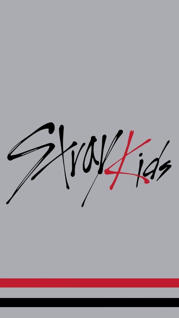 720x1280 Stray Kids Logo Wallpaper