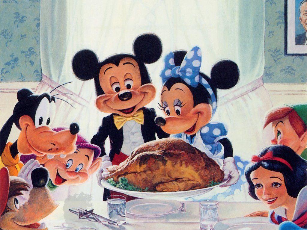 1024x768 Disney Thanksgiving Wallpaper HD 16419