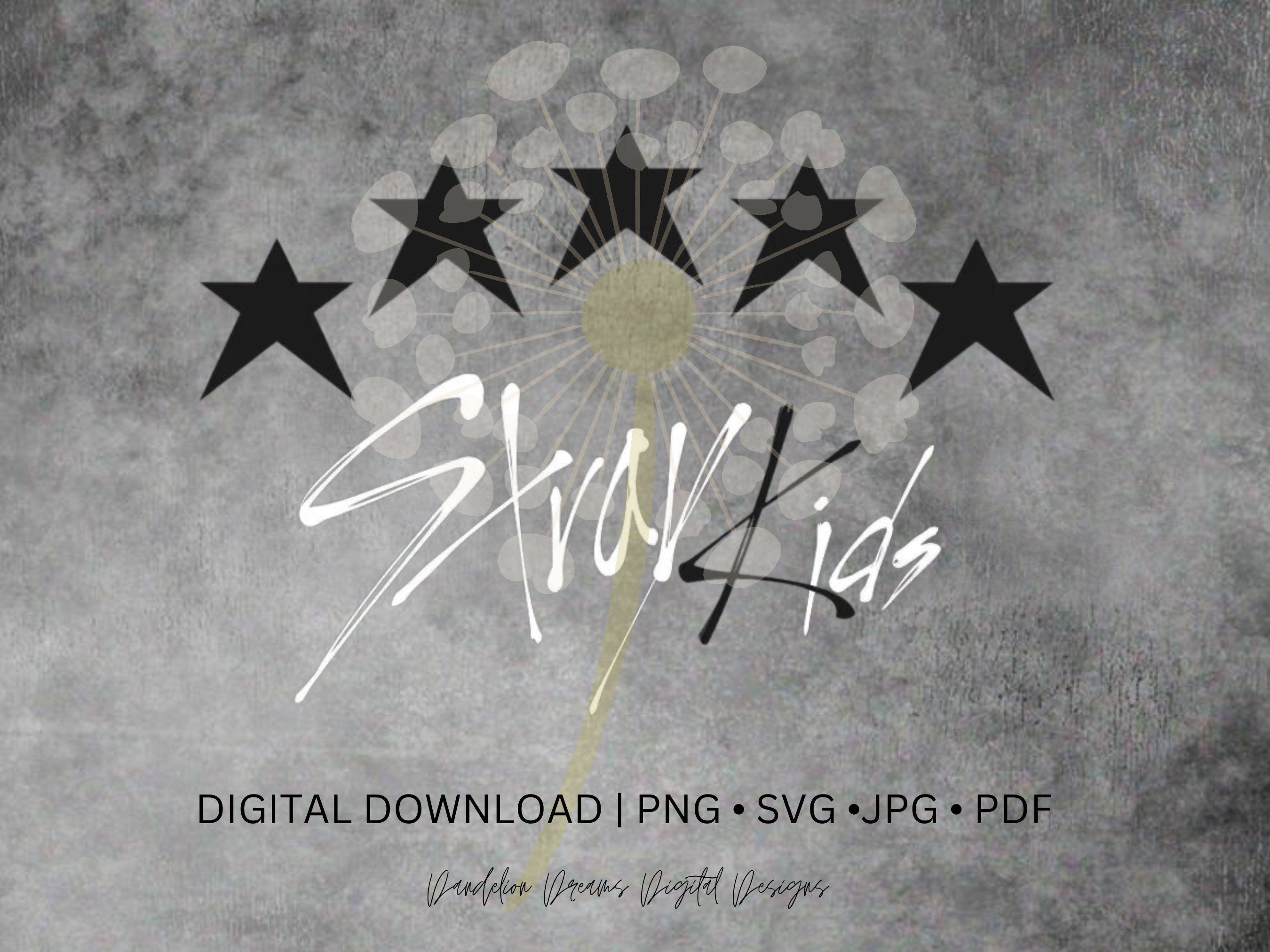 2700x2025 Digital File Svg Png Jpg Pdf Skz Logo