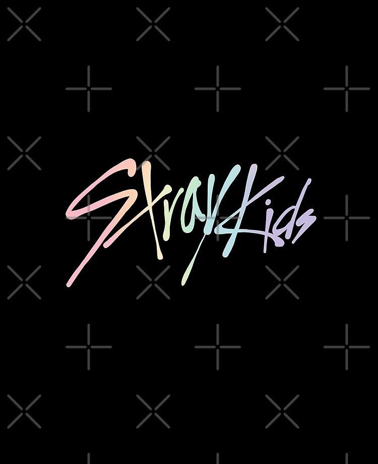 750x920 STRAY KIDS Pastel Rainbow Logo iPad