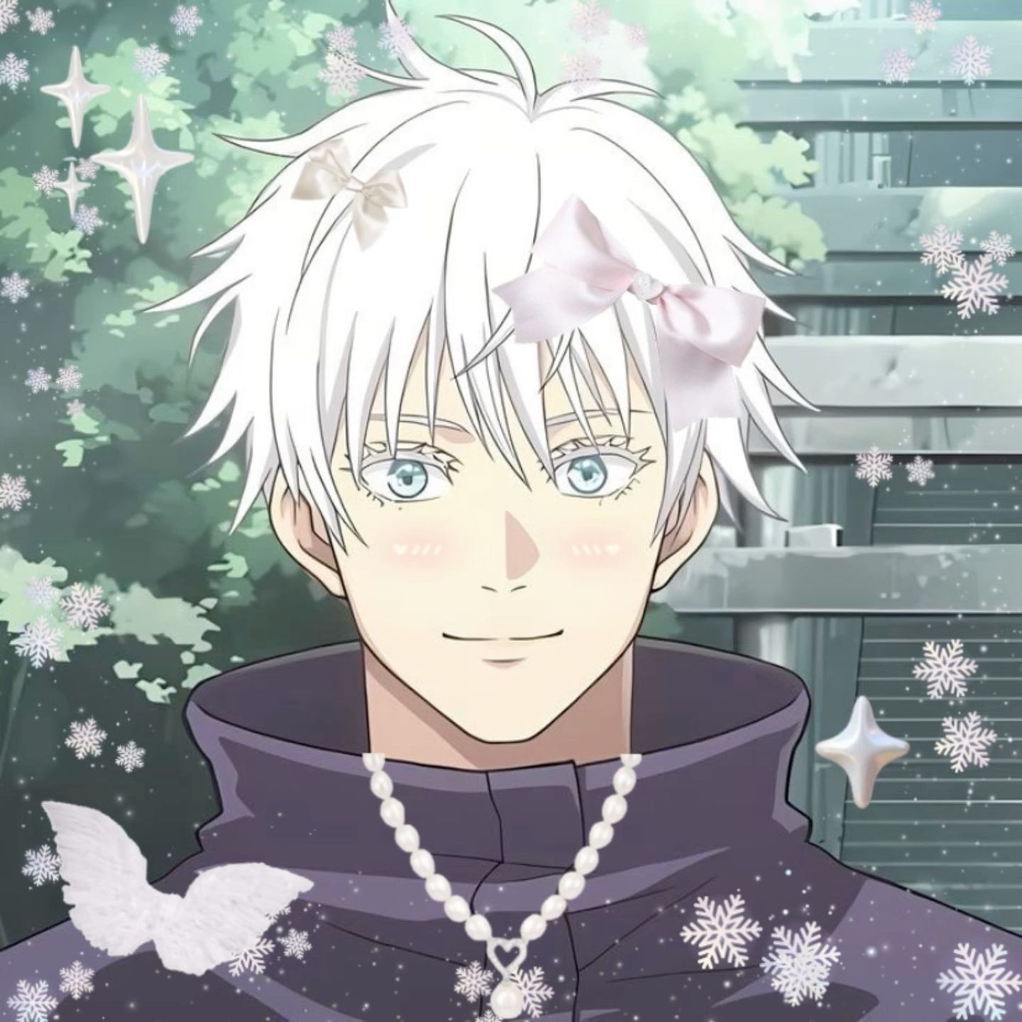 1440x1440 Winter coquette gojo ⋆ ˚｡ ⋆୨♡୧⋆ ˚｡ ⋆
