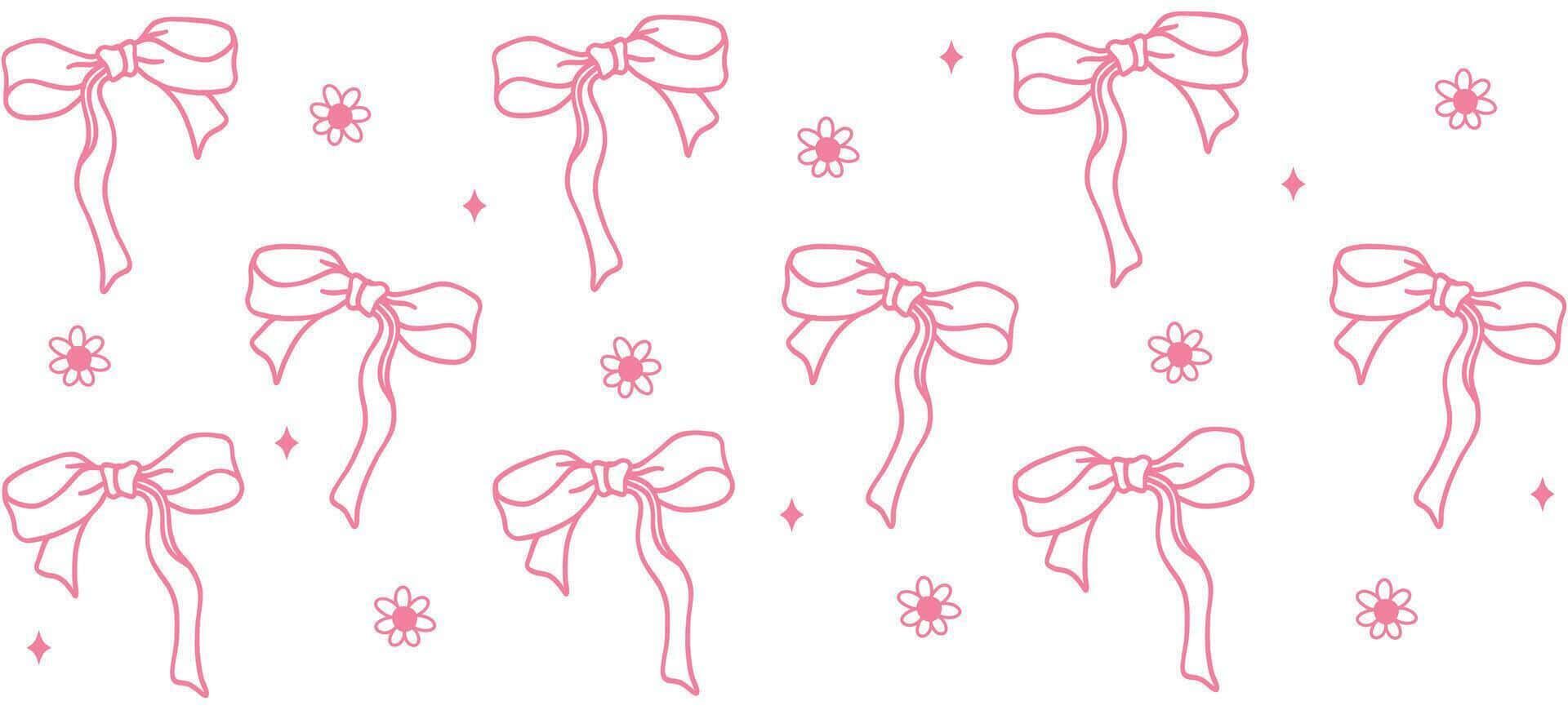 1920x870 Pink Coquette Wallpaper