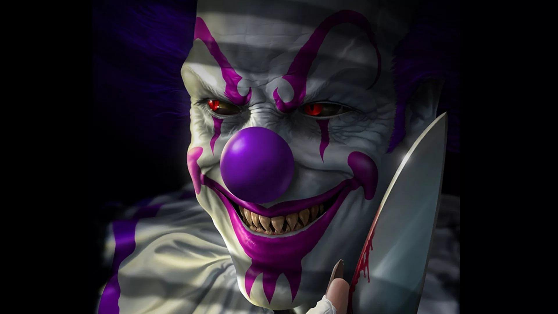 1920x1080 Killer Clown Wallpaper: Image