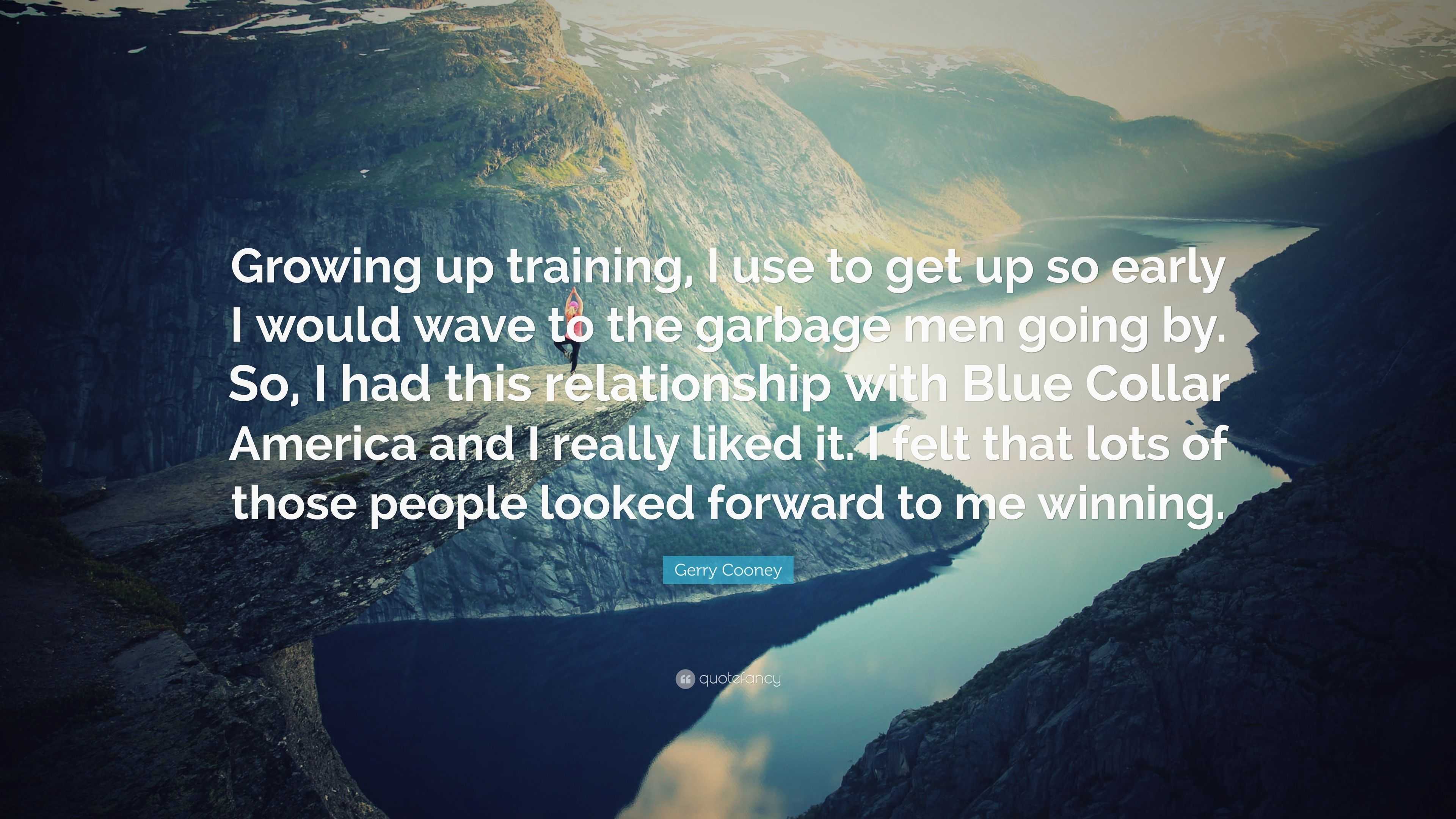 3840x2160 Gerry Cooney Quote: “Growing up