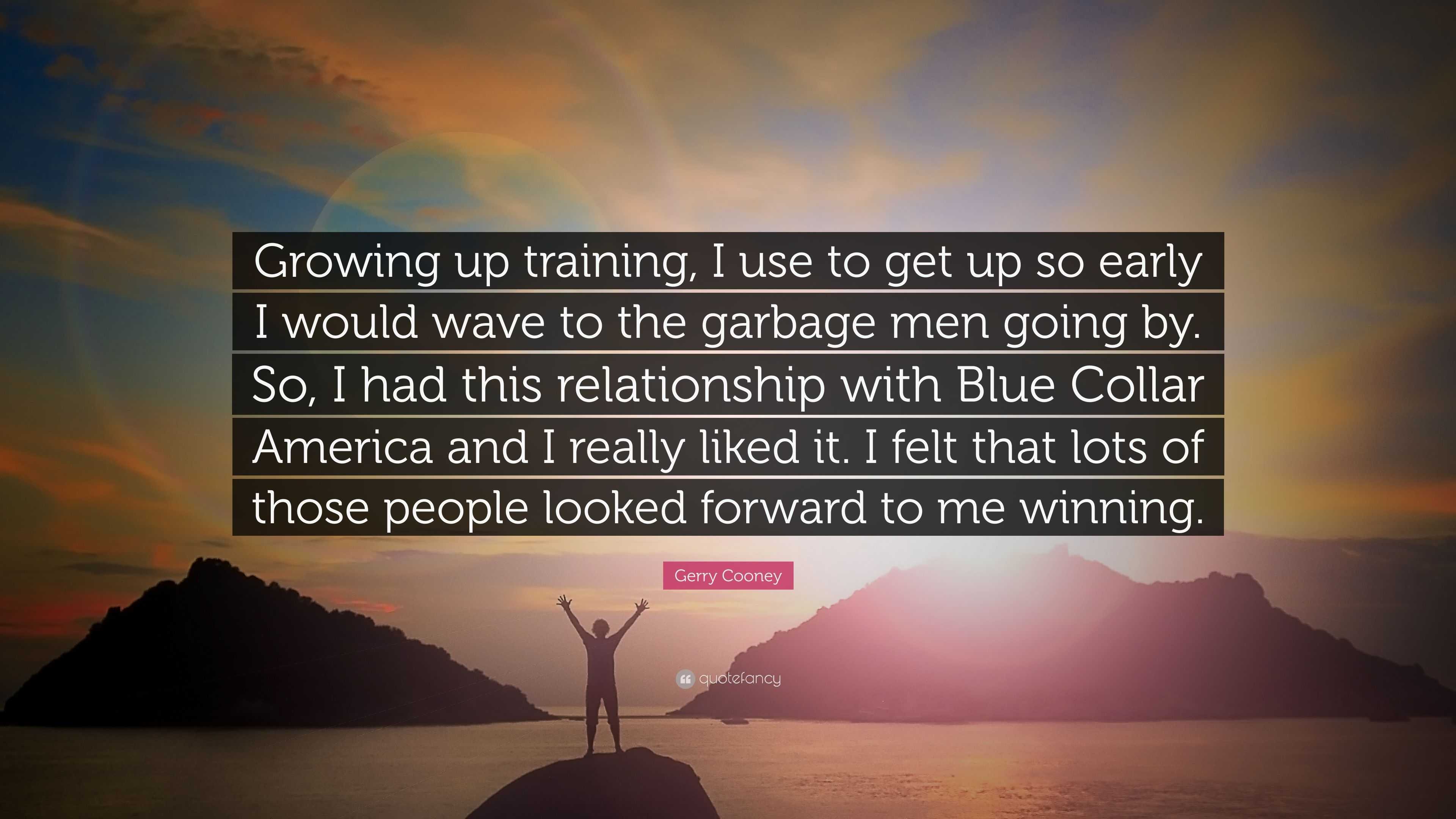 3840x2160 Gerry Cooney Quote: “Growing up
