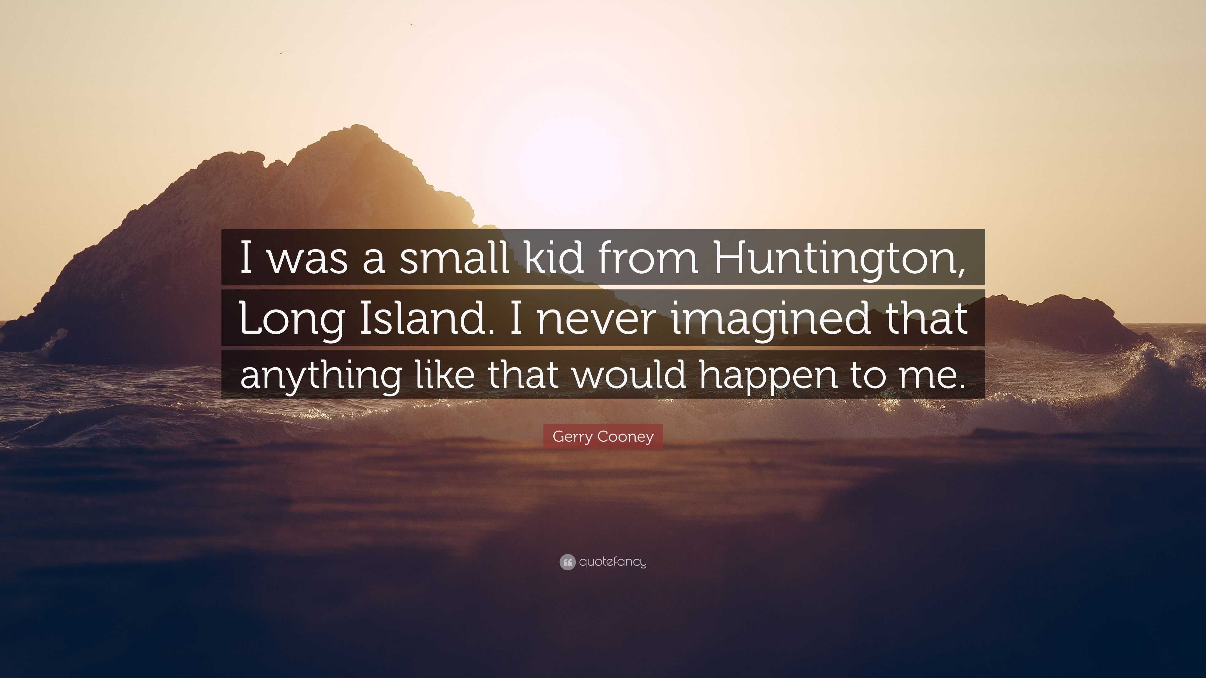 3840x2160 Gerry Cooney Quote: “I was a small kid