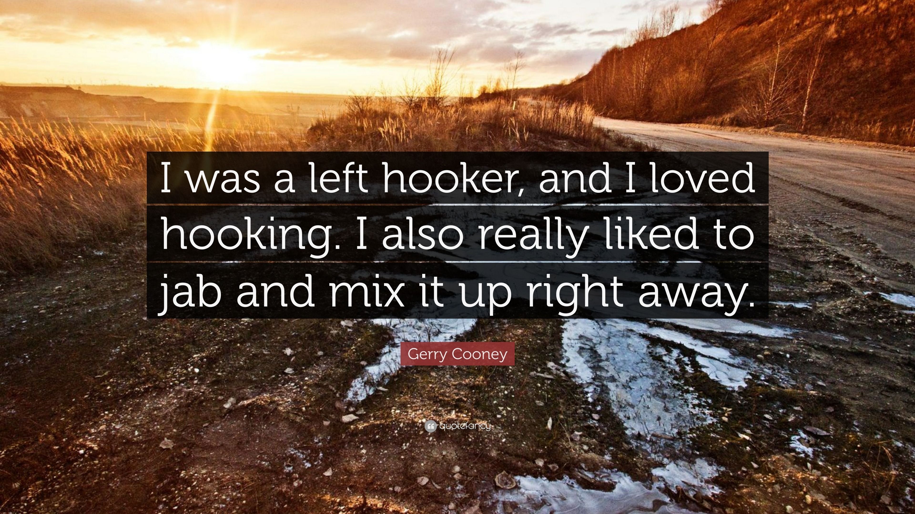 3840x2160 Gerry Cooney Quote: “I was a left