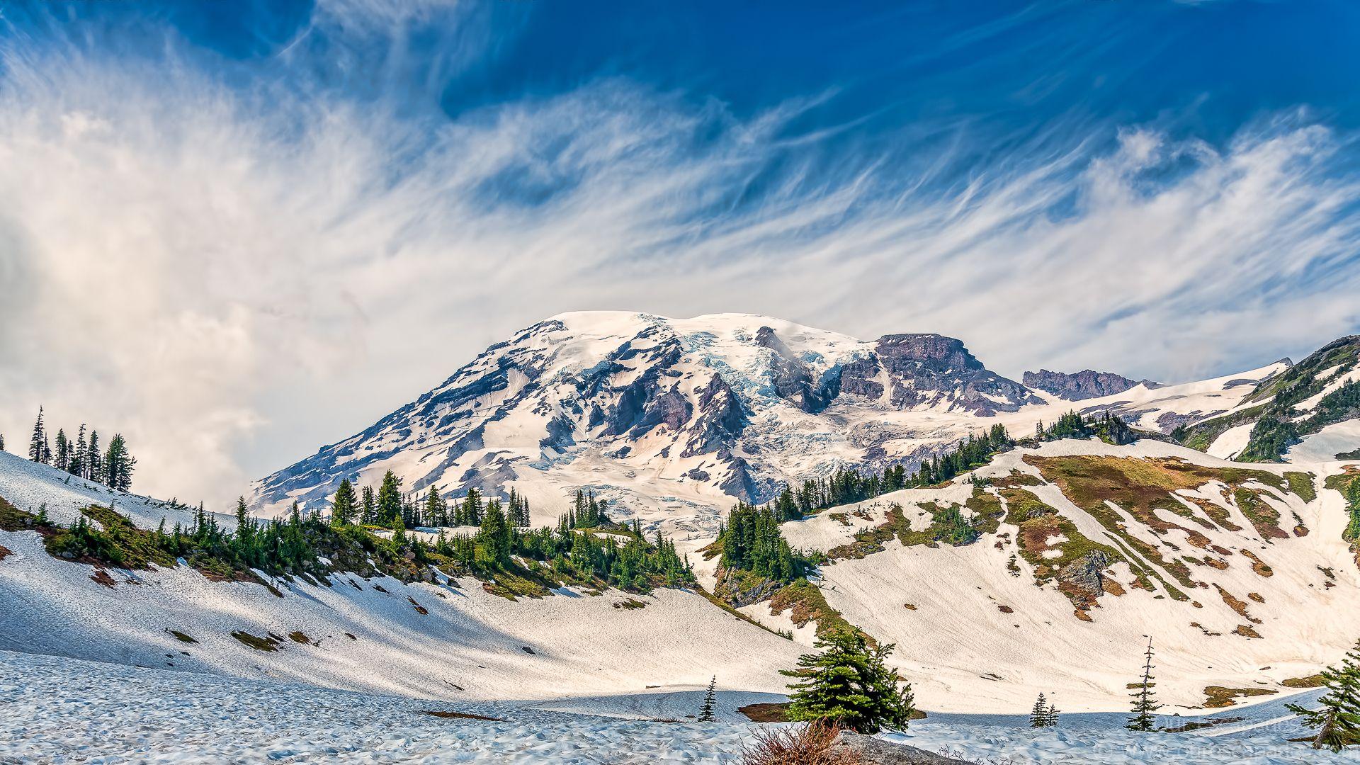 1920x1080 Mount Rainier