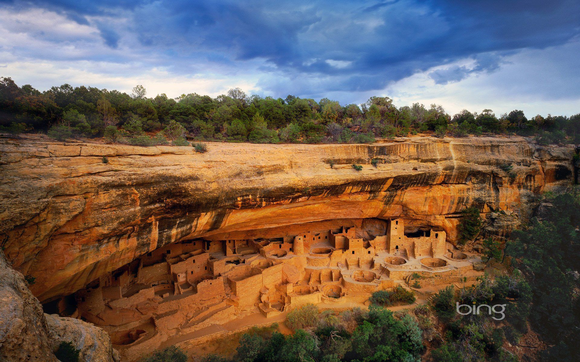 1920x1200 Cliff Palace HD Wallpaper
