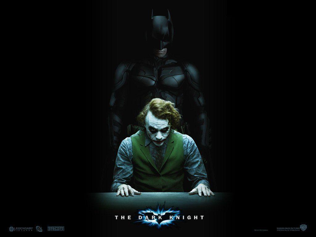 1024x768 Joker The Dark Knight Wallpaper