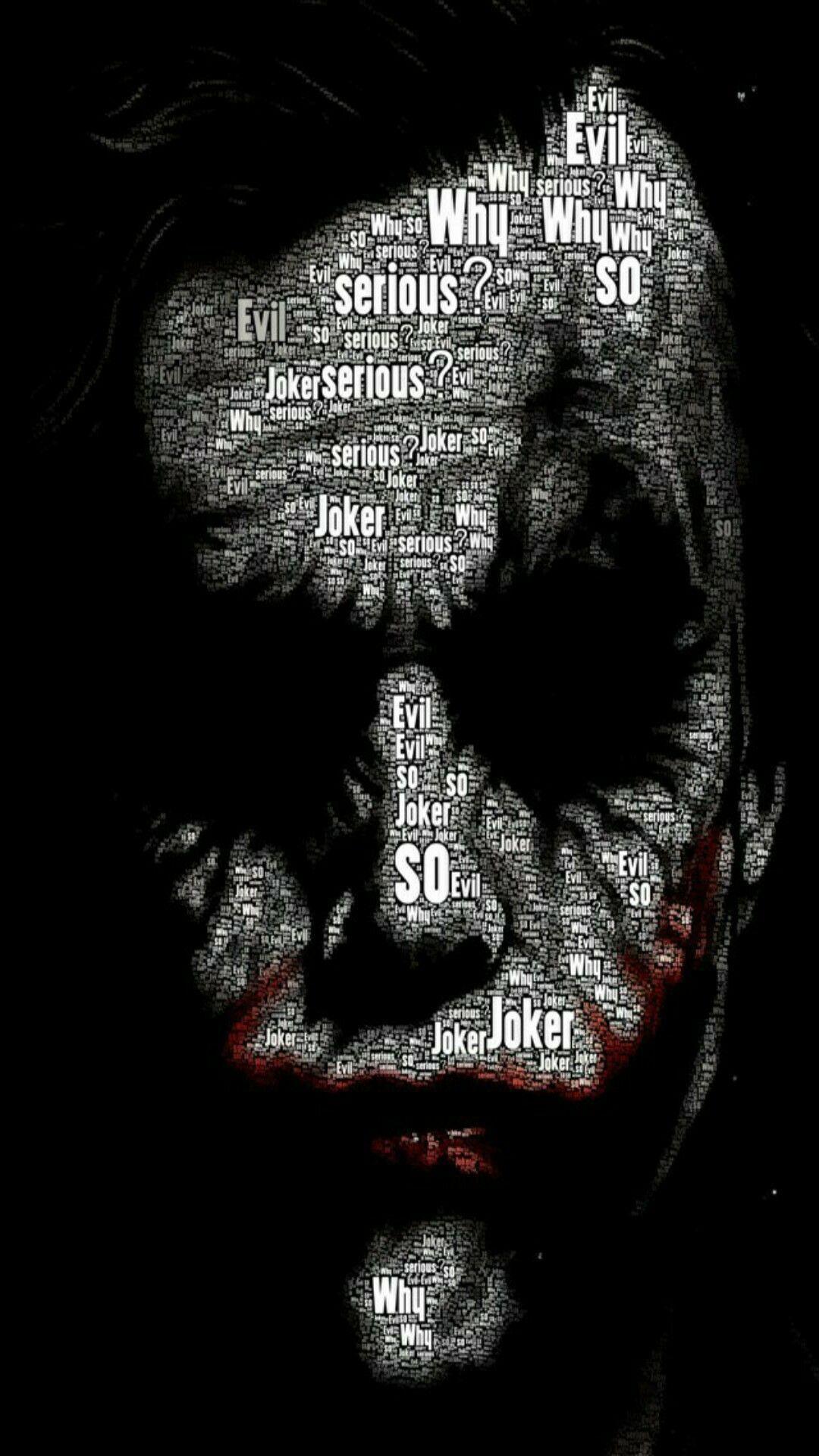 1080x1920 the Dark Knight joker hình nền hình nền