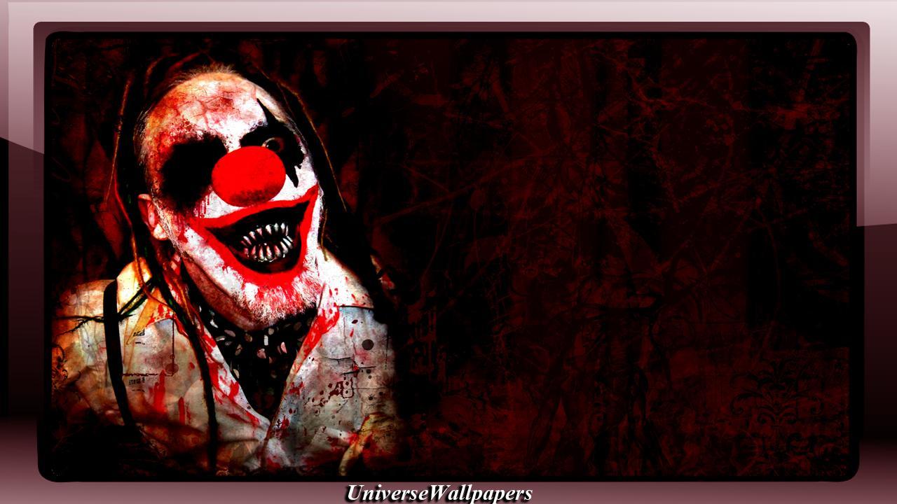 1280x720 Horror Clown Wallpaper for Android