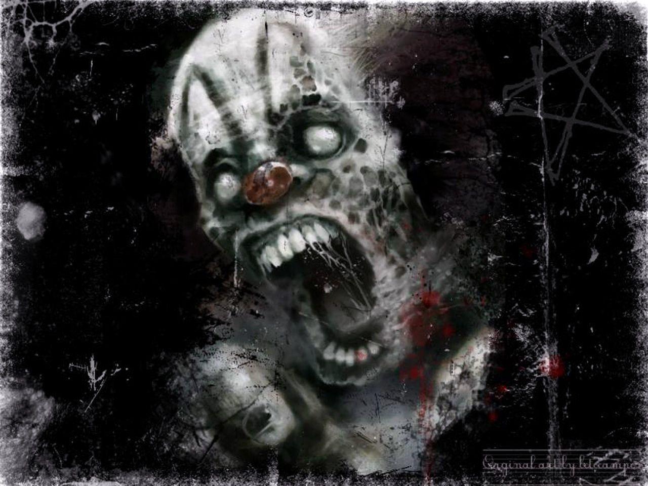 1280x960 Scary Clown Wallpaper Free
