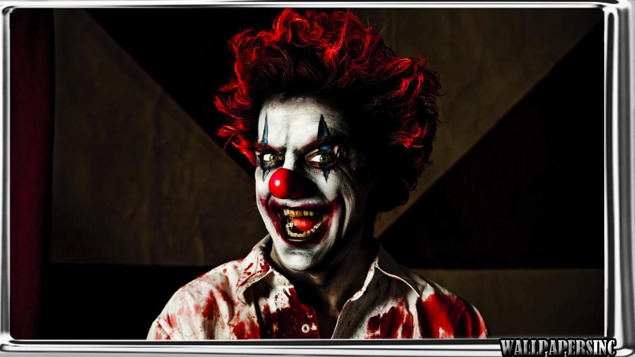 1280x720 Horror Clown Wallpaper for Android
