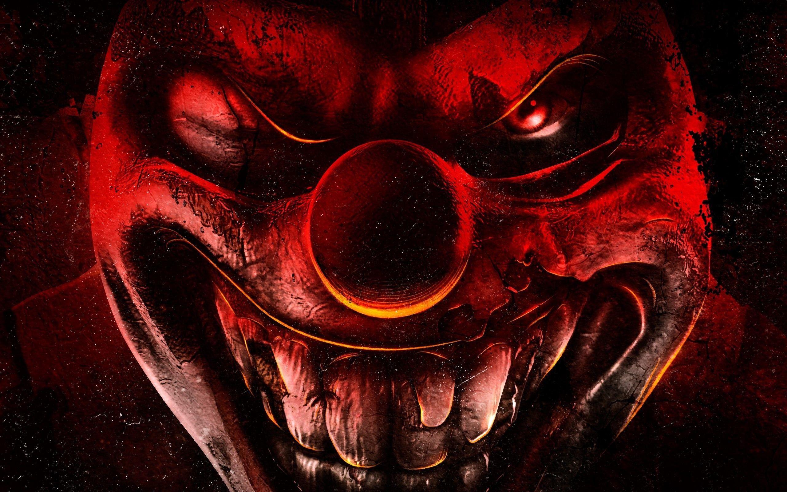 2560x1600 Evil Clown Wallpaper Desktop
