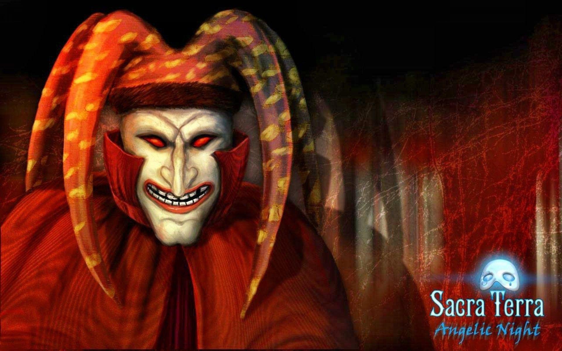 1920x1200 Evil Clown Wallpaper background picture