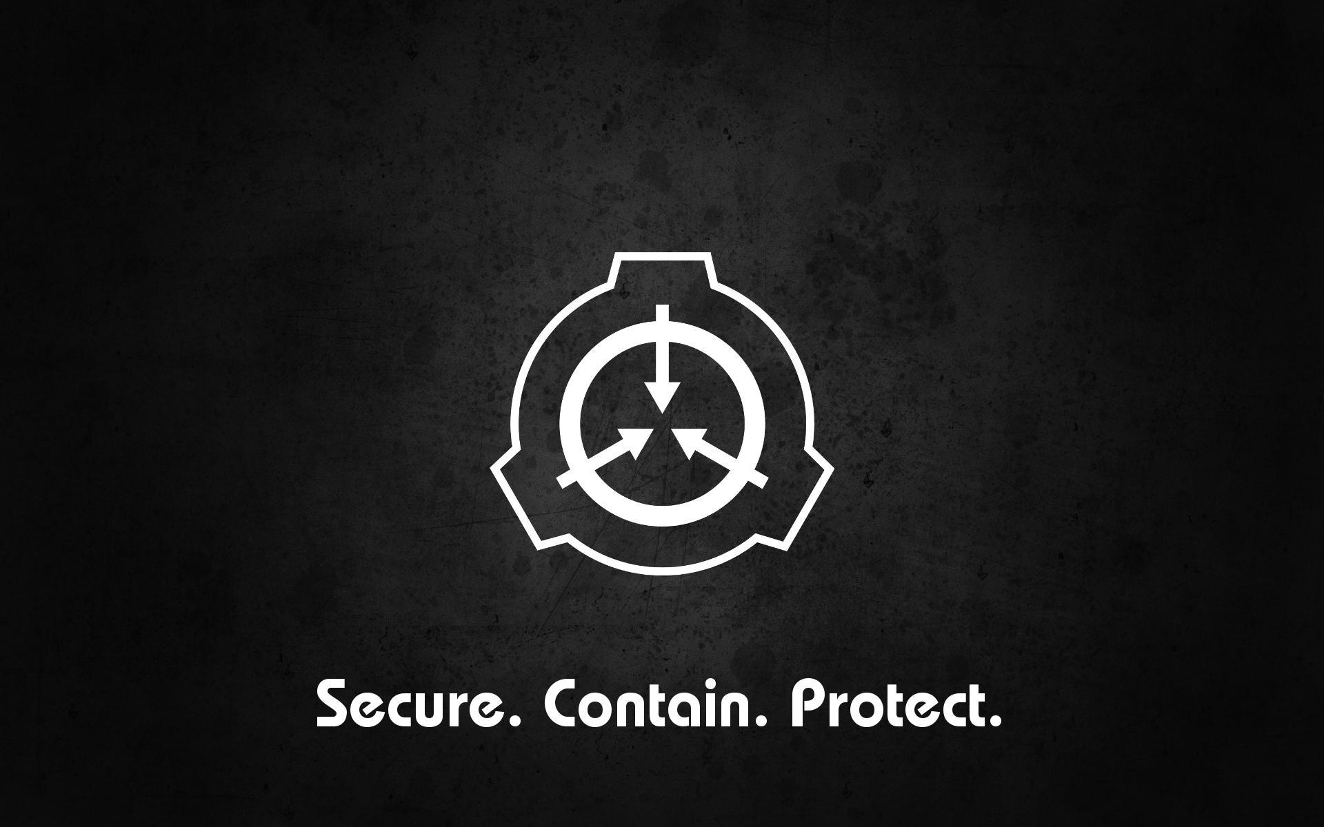 SCP fundation 2 black contain game logo protect scp fundation secure  HD phone wallpaper  Peakpx