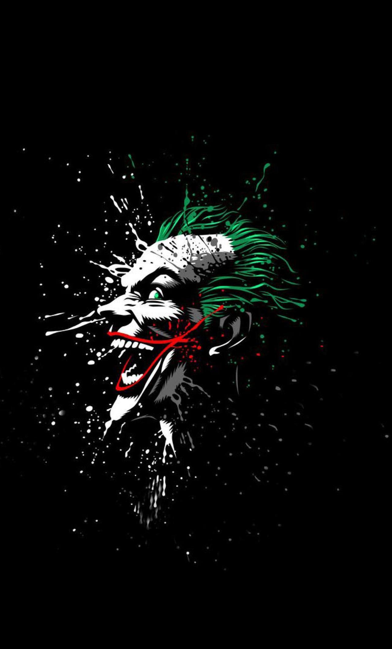 1280x2120 Joker Wallpaper 4k