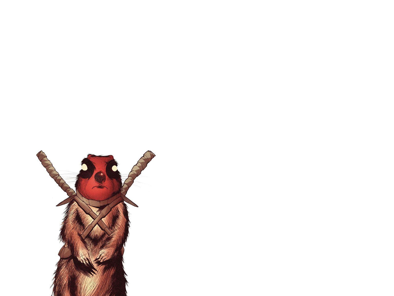 1600x1200 Funny Deadpool Wallpaper