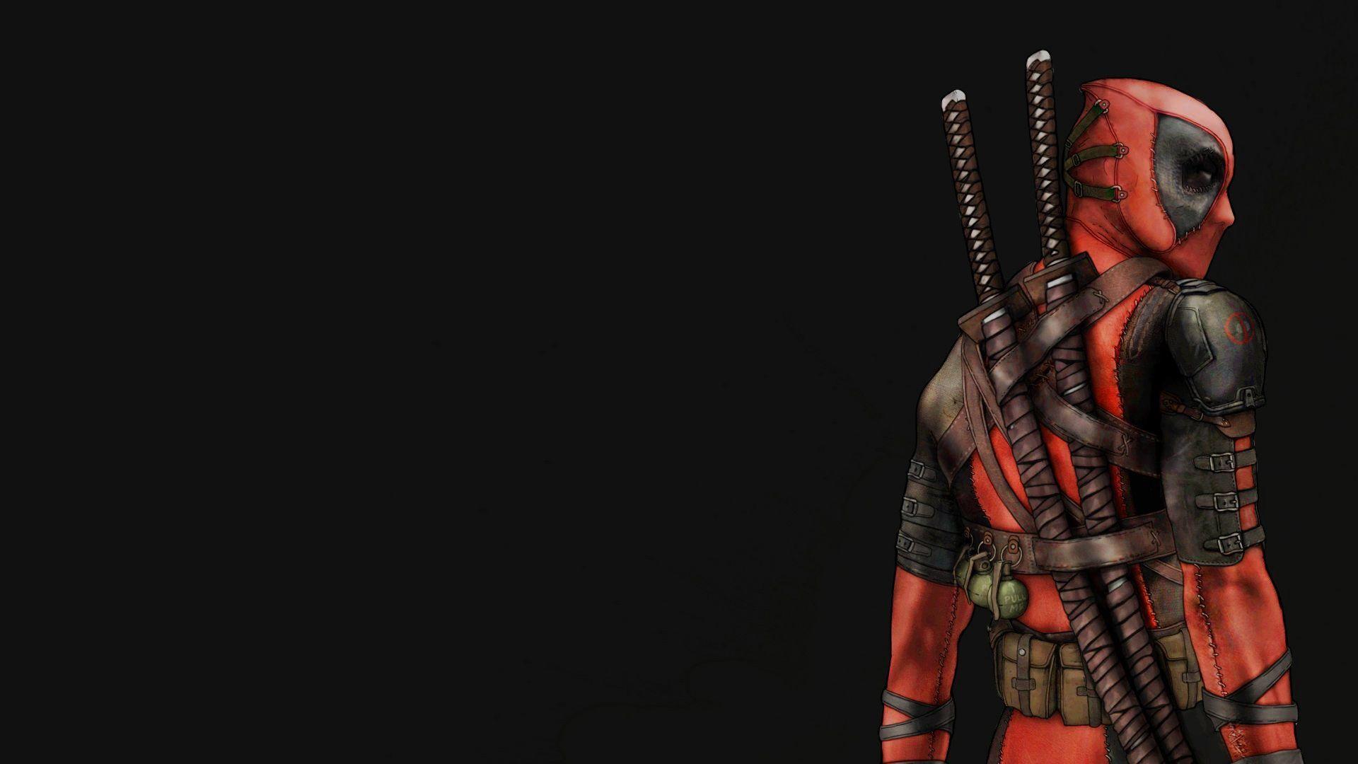 1920x1080 3D Deadpool Wade Wilson Digital Art Flying Fun Funny Iron Man