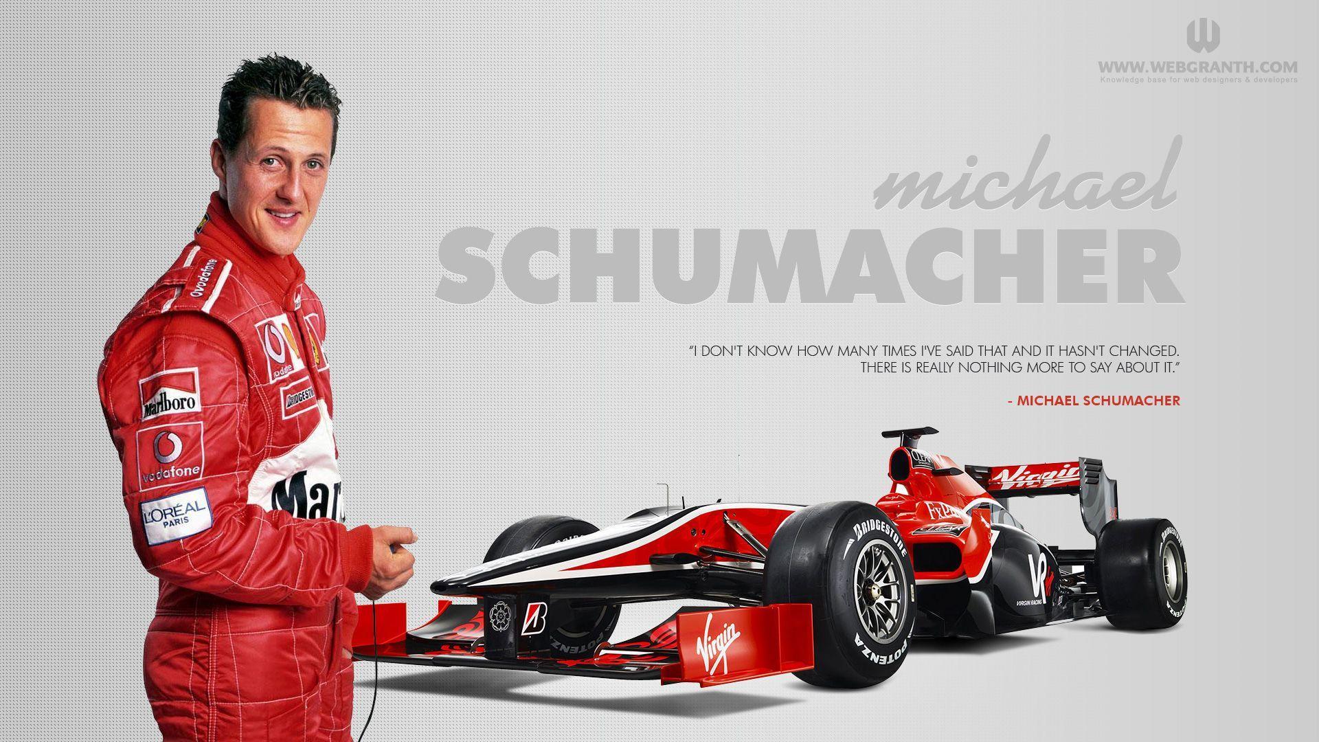 Wallpaper Michael Schumacher Digital Art by Jihan Nihan  Pixels