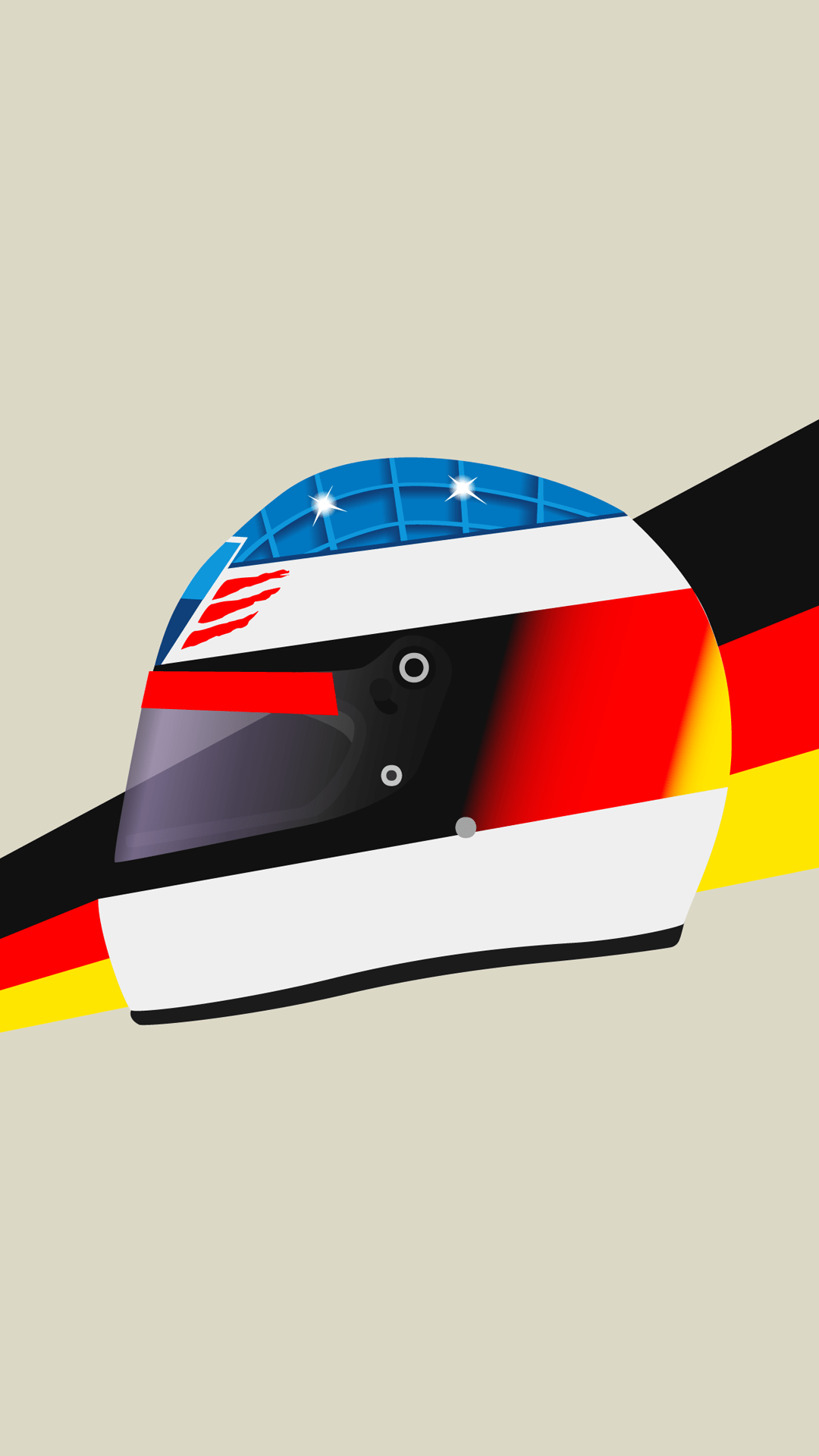 1080x1920 Design: Michael Schumacher's 1994 Helmet (+extra)