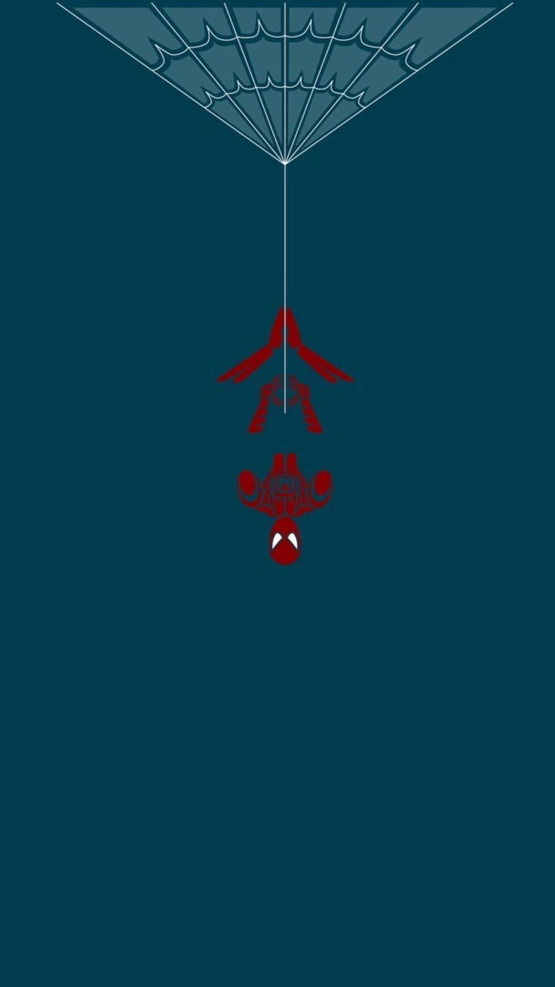 1080x1920 Spiderman Minimalist Wallpaper, Free Stock Wallpaper