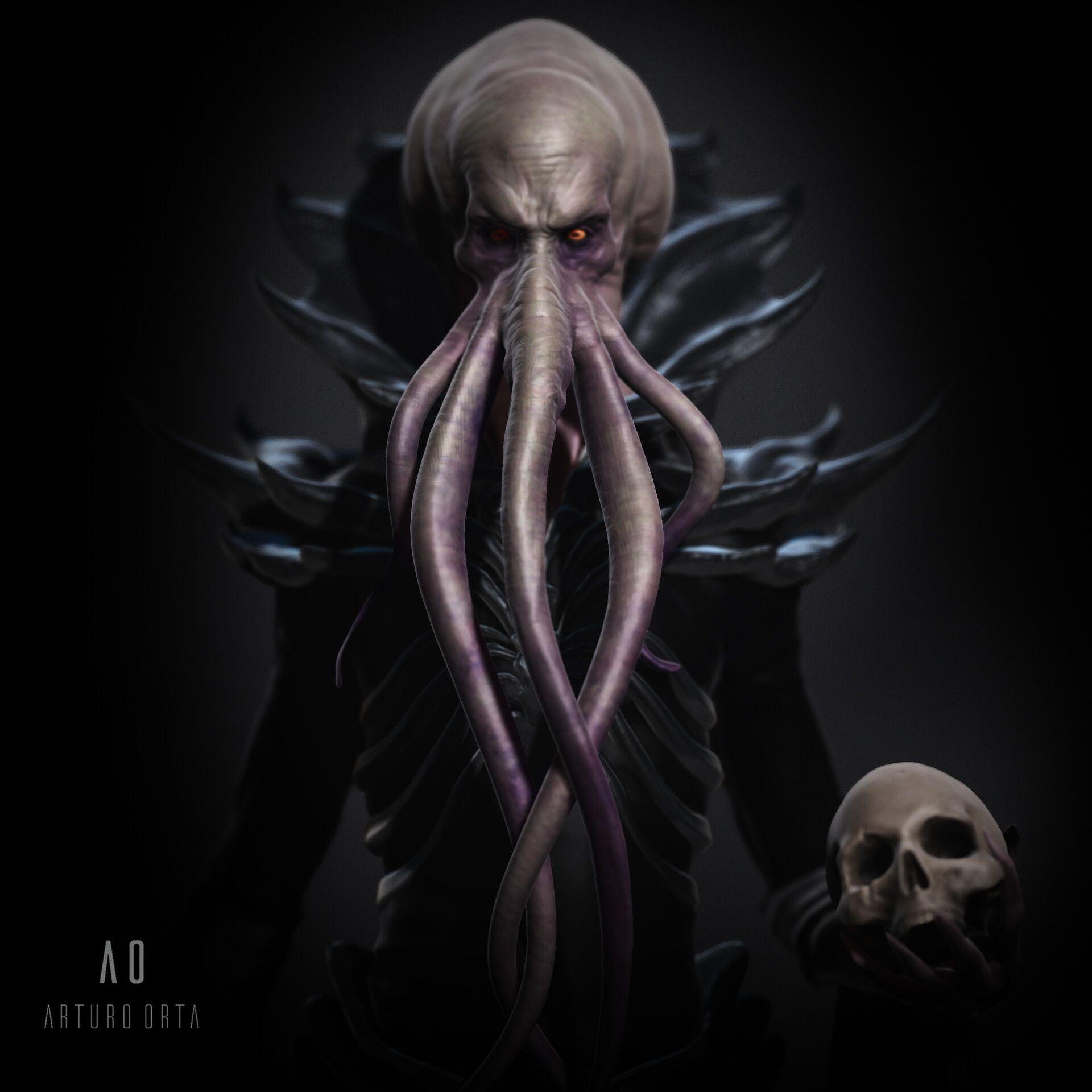 1920x1920 Illithid, Arturo Orta