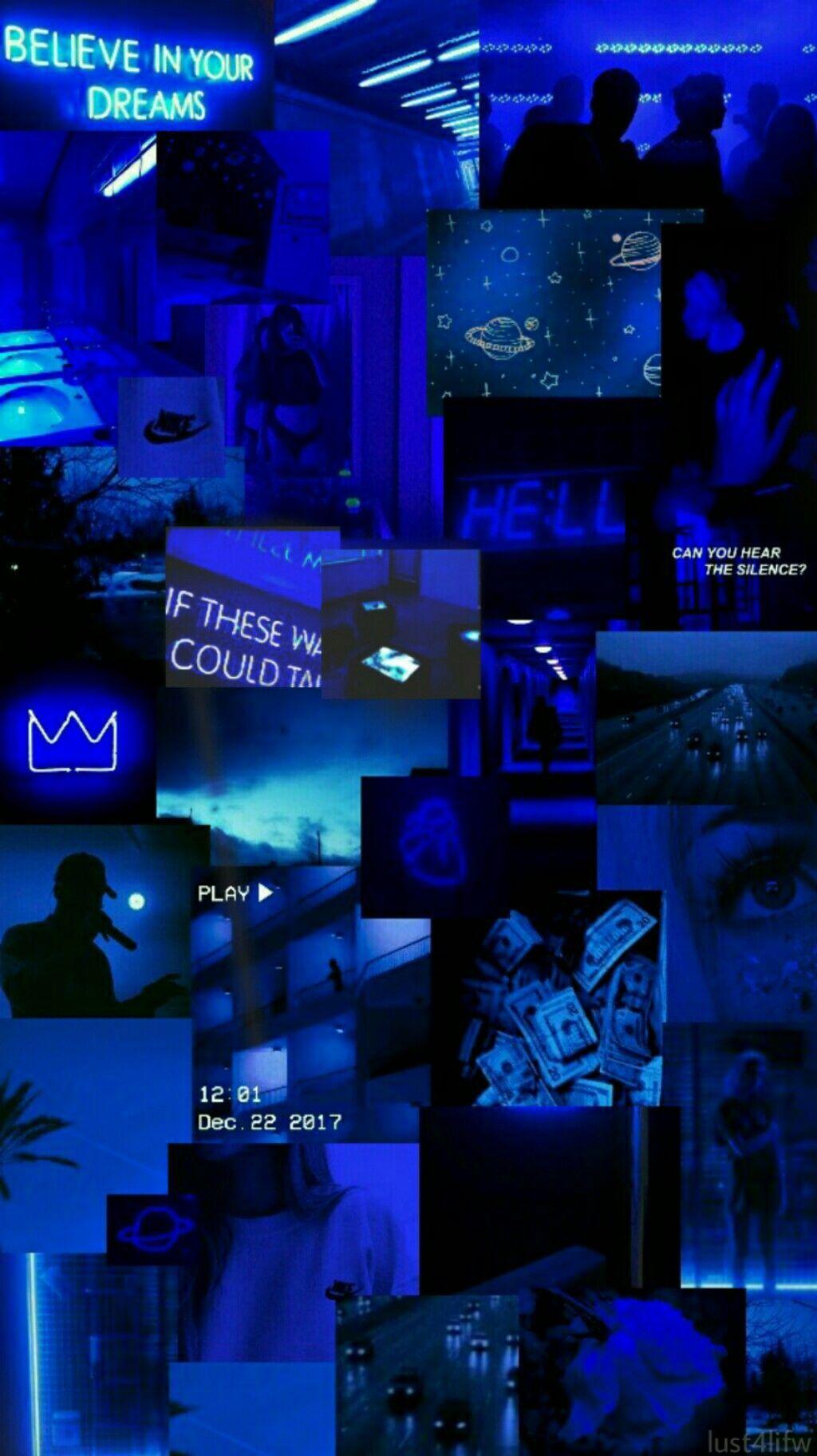 45+ Blue Wallpaper Aesthetic Tumblr