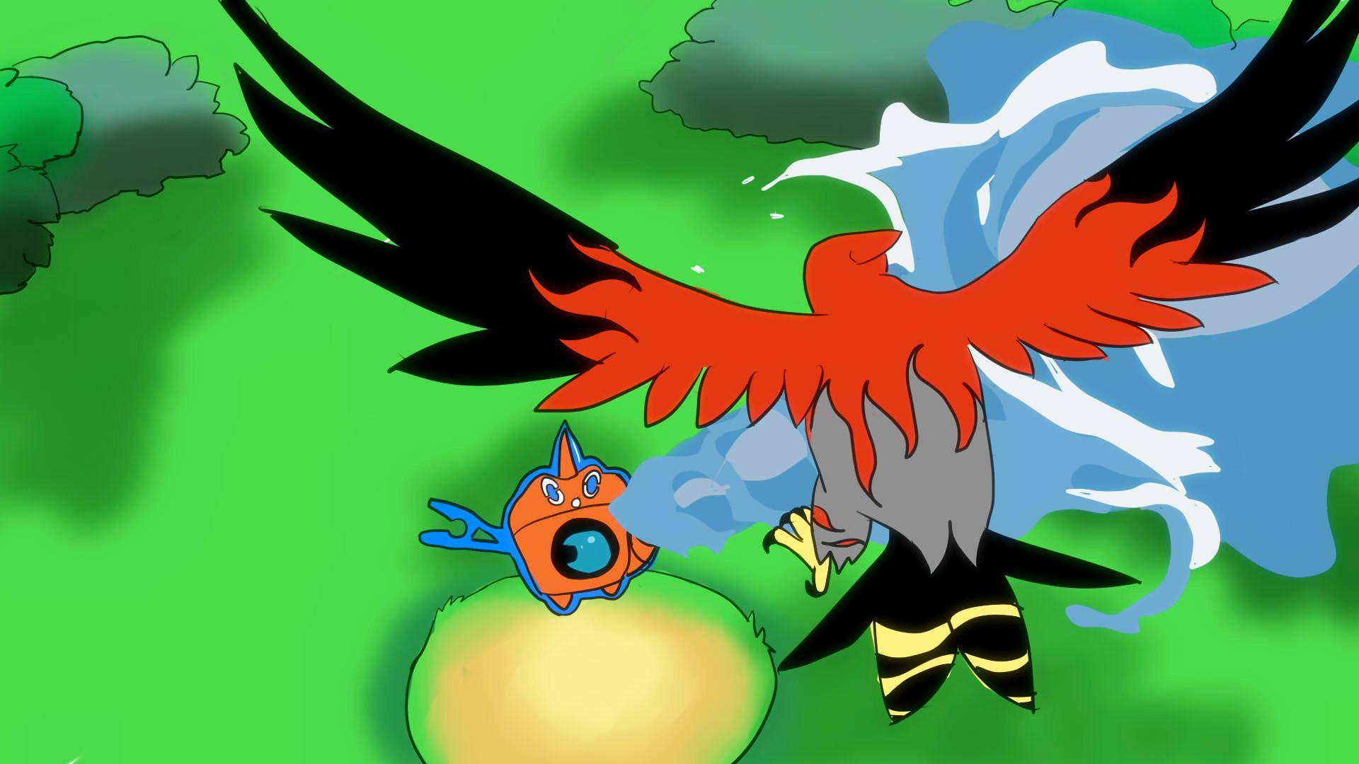 1920x1080 Talonflame Wallpaper
