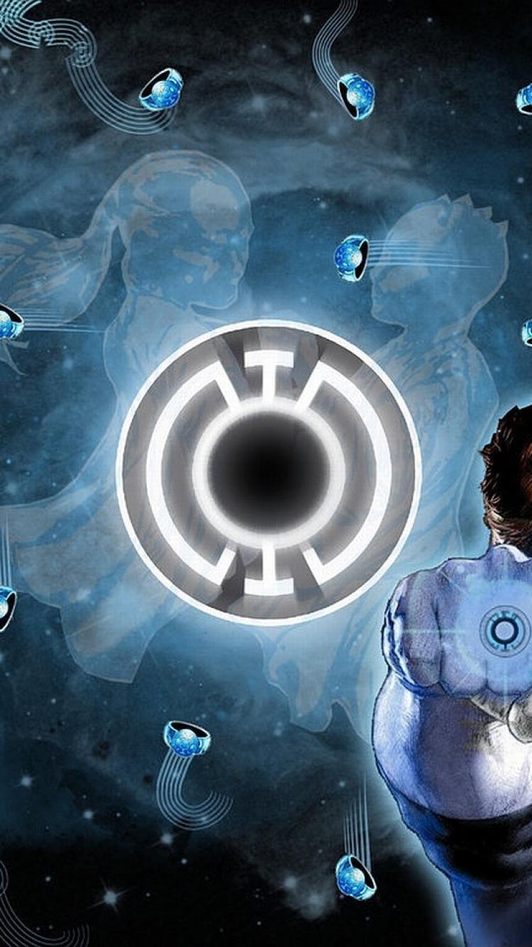 blue lantern iphone wallpaper