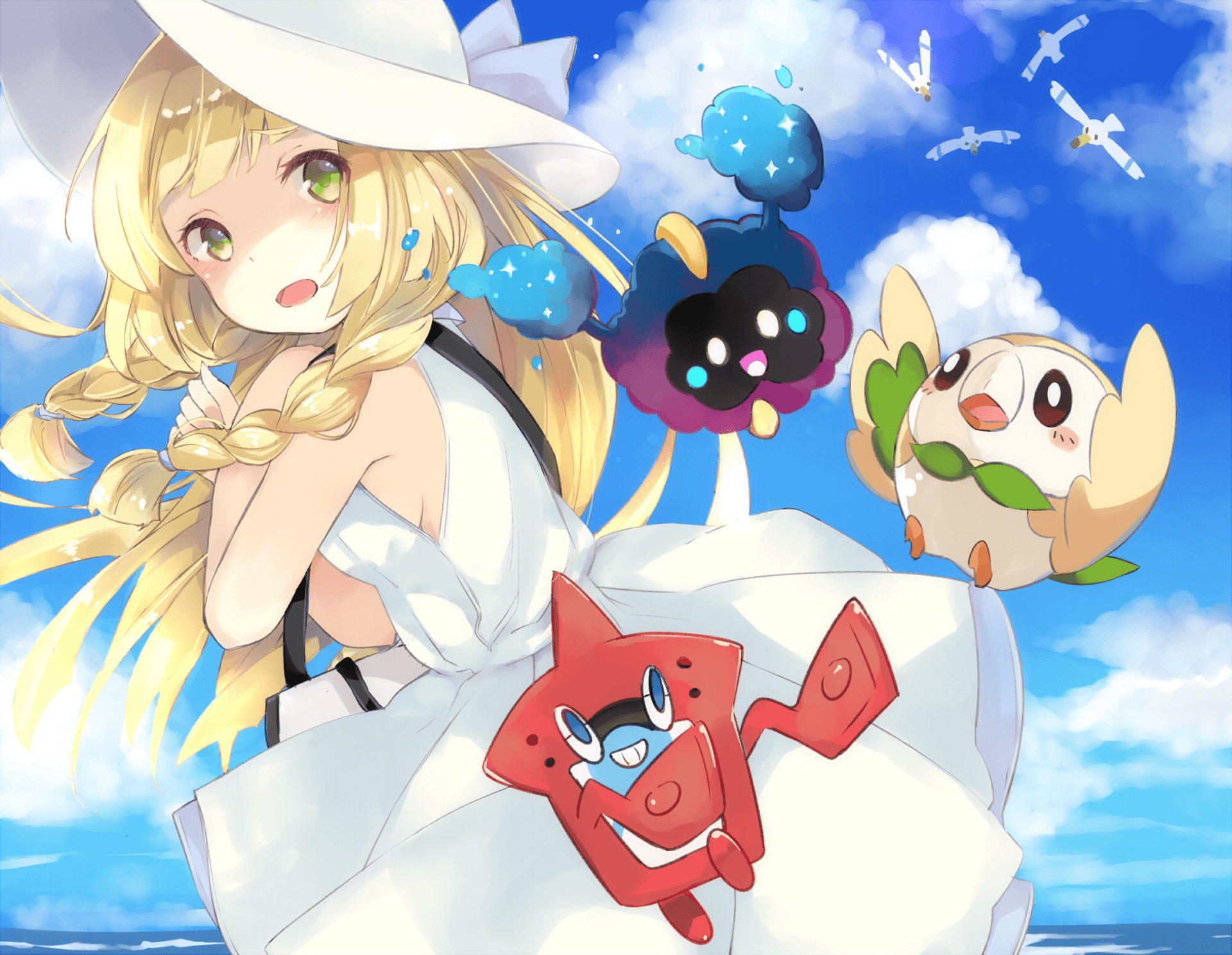 1920x1488 Pokémon Sun and Moon Full HD Wallpaper