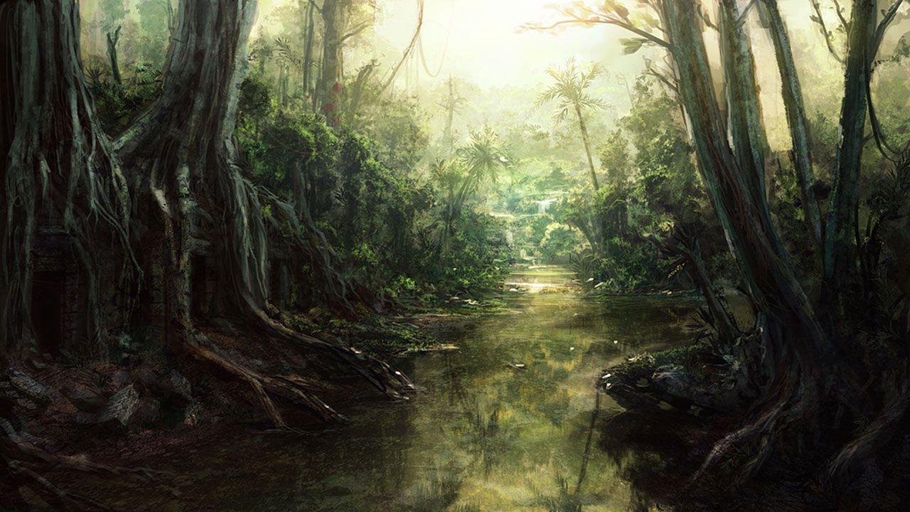 Jungle Ruins Wallpapers Top Free Jungle Ruins Backgrounds Wallpaperaccess