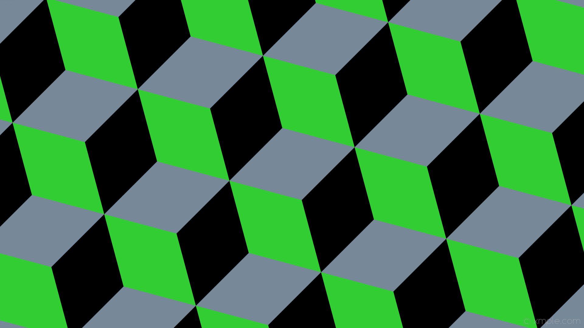 1920x1080 Lime Green and Black Wallpaper