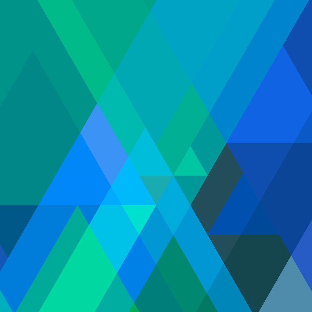 1024x1024 iOS 7 Triangles Forest iPad Wallpaper Free Download
