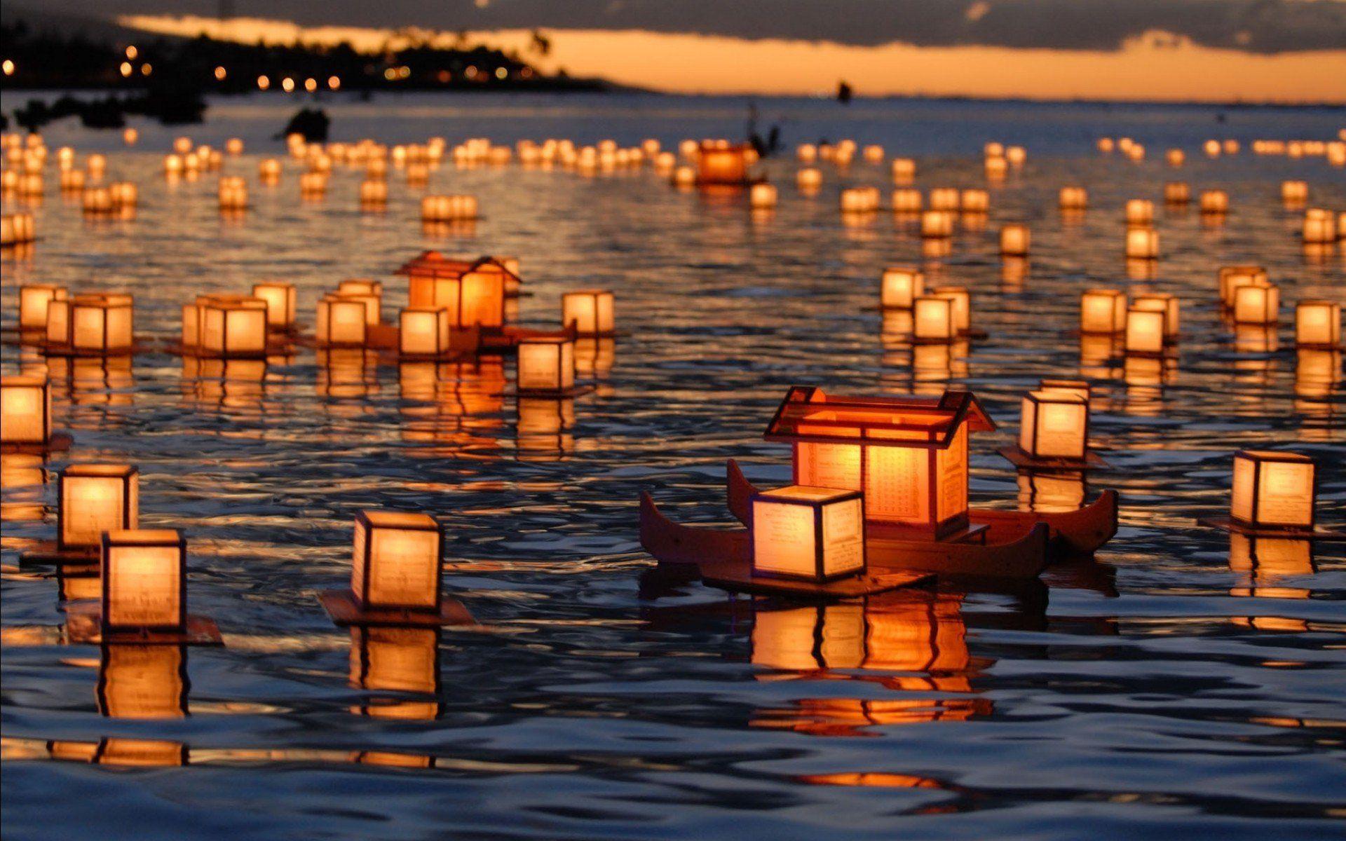 Floating Lanterns Wallpapers Top Free Floating Lanterns Backgrounds Wallpaperaccess