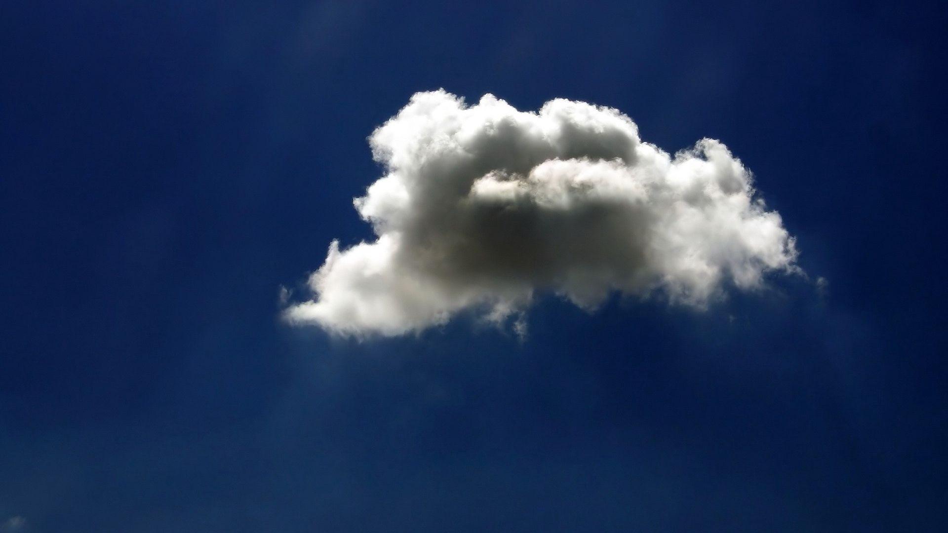 1920x1080 Download wallpaper 1920x1080 cloud, sky, dark blue