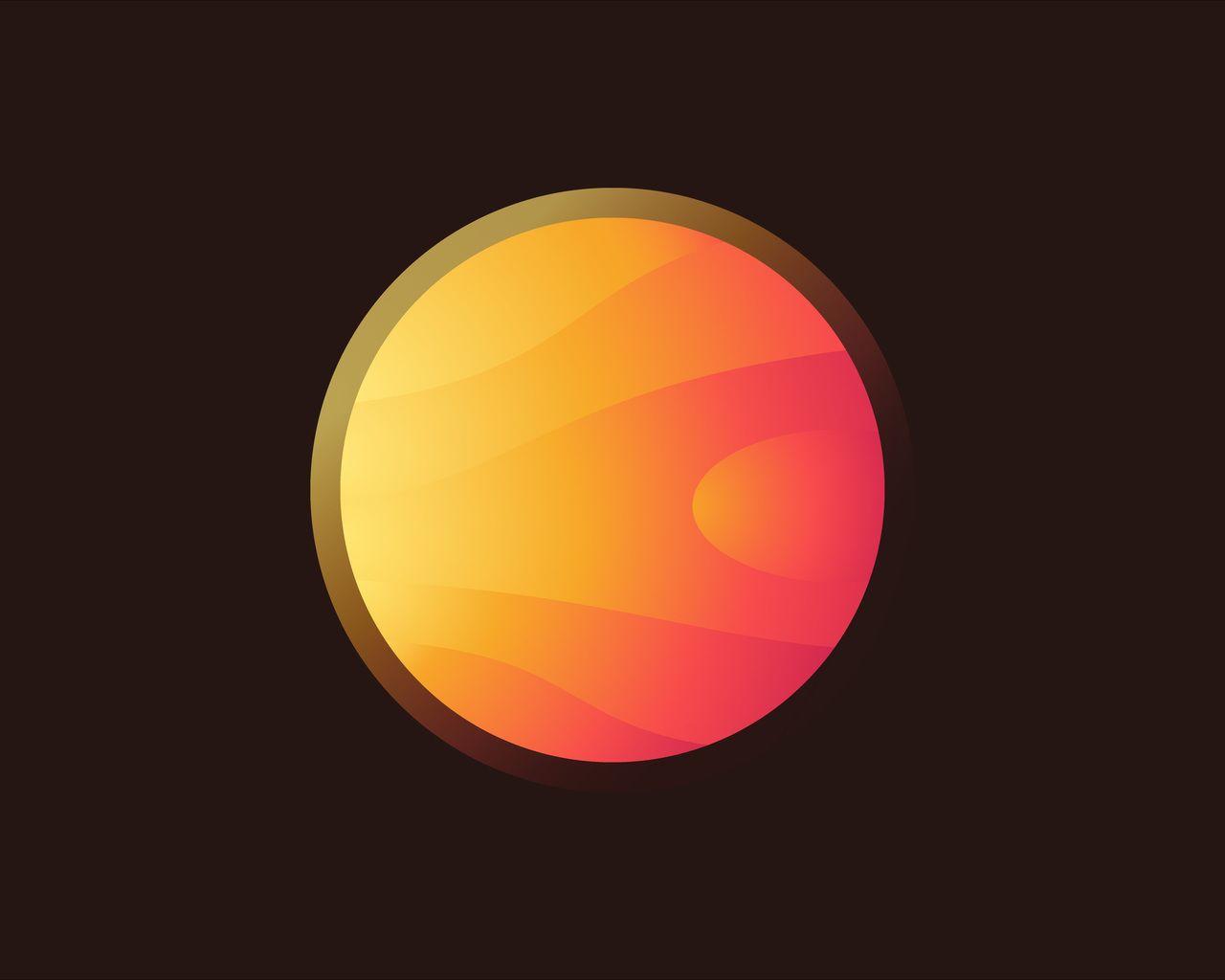 1280x1024 5k Sun Planet Minimalist 1280x1024 Resolution HD