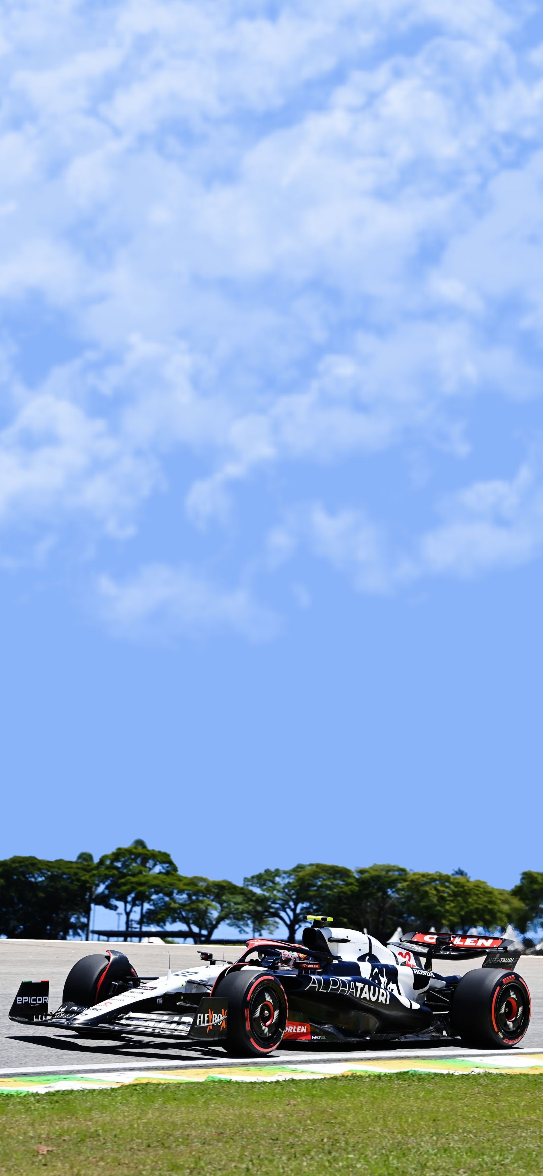 1893x4096 F1 Wallpaper on X: Yuki Tsunoda