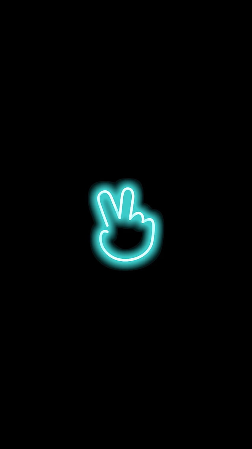 850x1512 Sad neon HD phone wallpaper